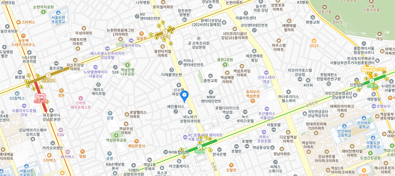 콘텐츠분쟁조정위원회 지도 이미지입니다.
